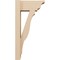 Ekena Millwork 6-in W x 12-in D x 24-in H Funston Trad Rough Cedar Woodgrain TimberThane Outlooker, Primed Tan OUTUR060X12X24FST04RCPR - alternate 4